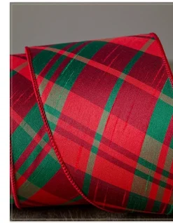 Plaid Christmas Tree Ribbon Collection Ribbons