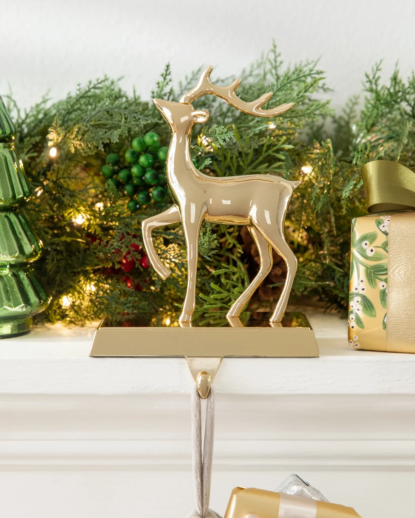 Prancer Christmas Stocking Holders Stockings & Holders