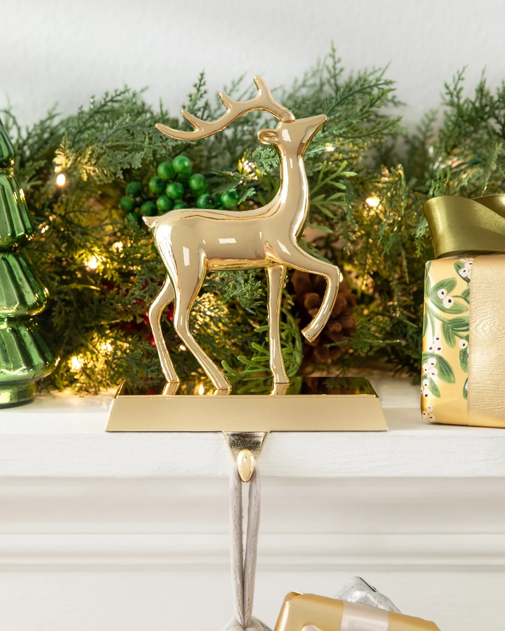 Prancer Christmas Stocking Holders Stockings & Holders