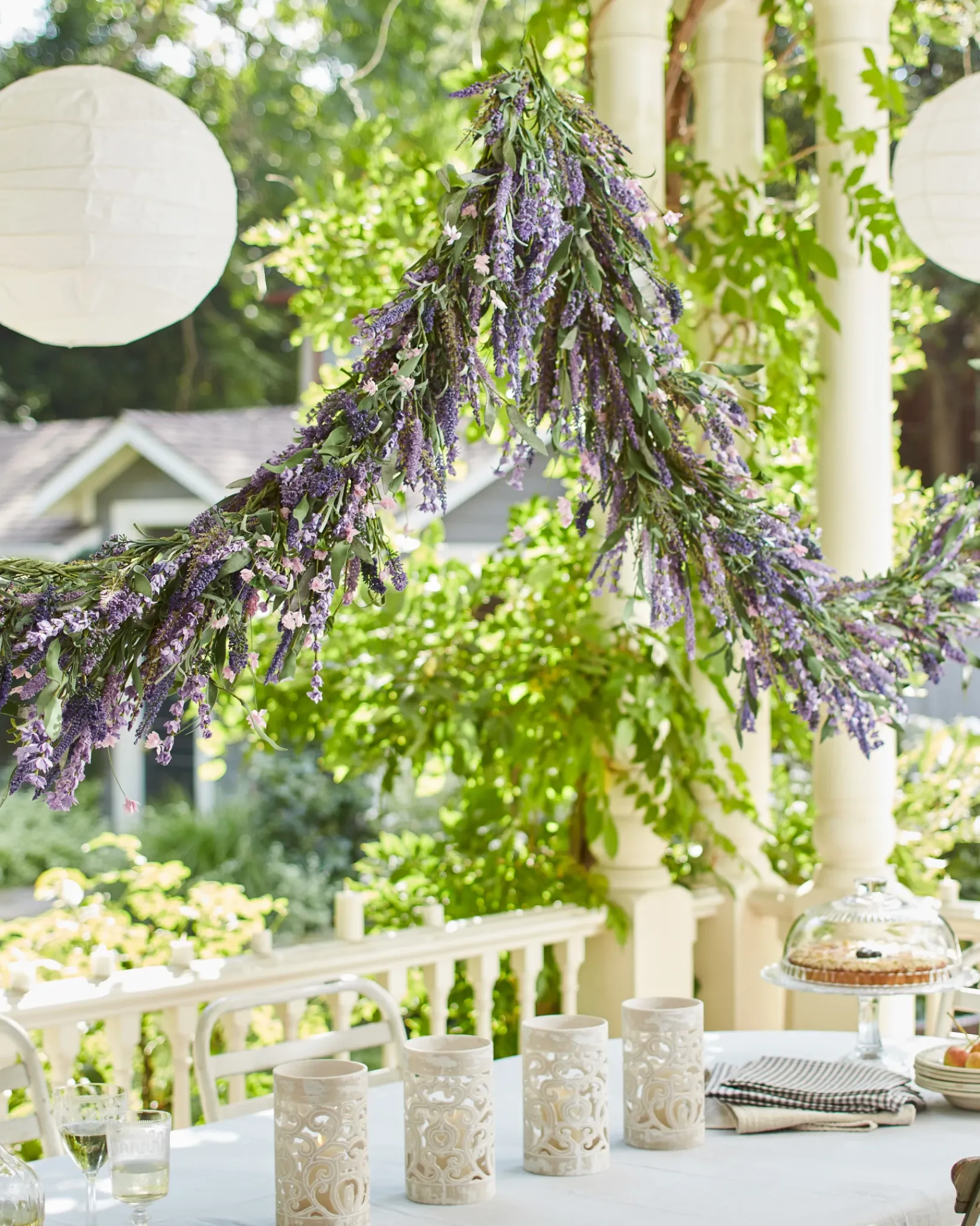 Provencal Lavender Foliage Wreaths|Garlands