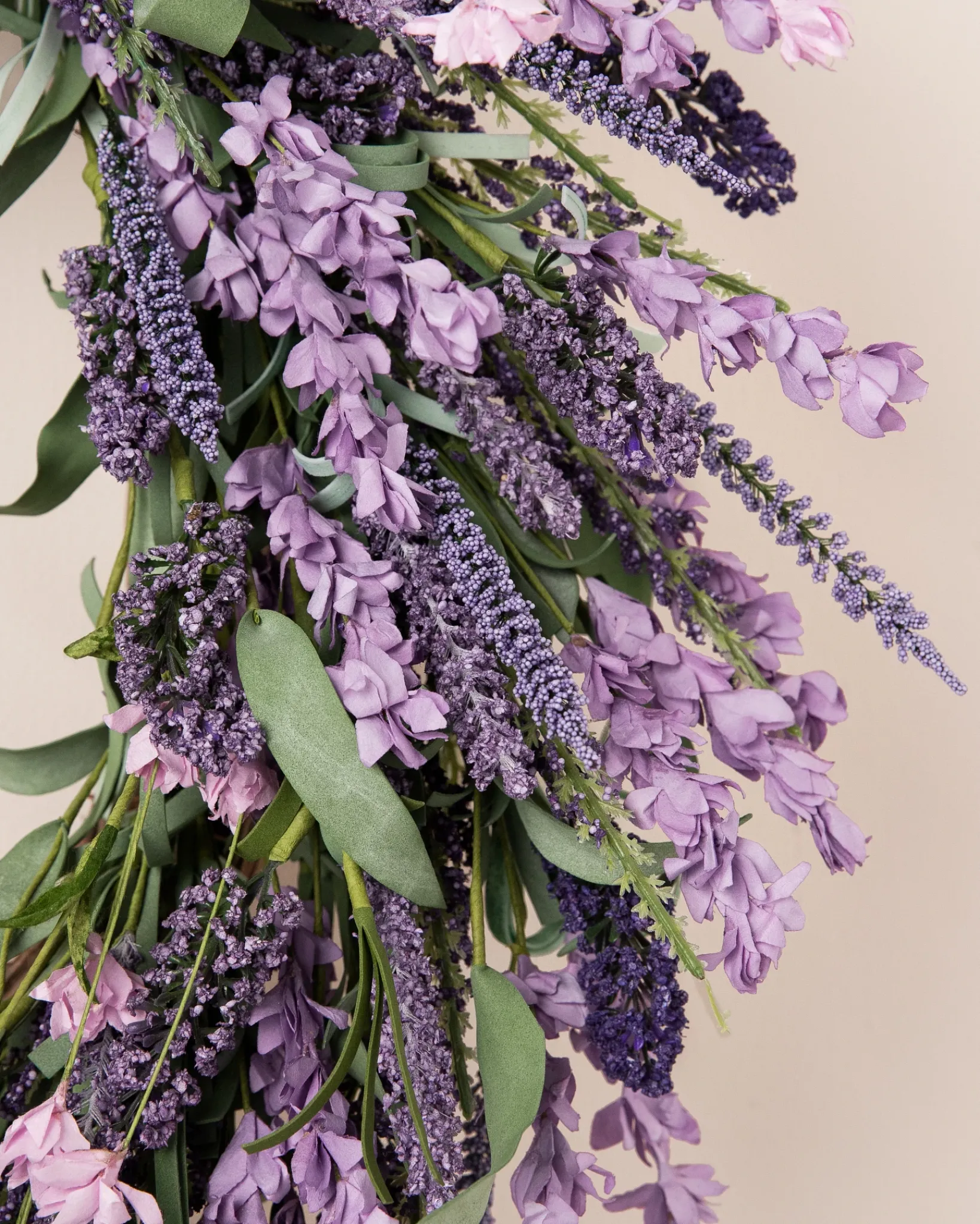 Provencal Lavender Foliage Wreaths|Garlands