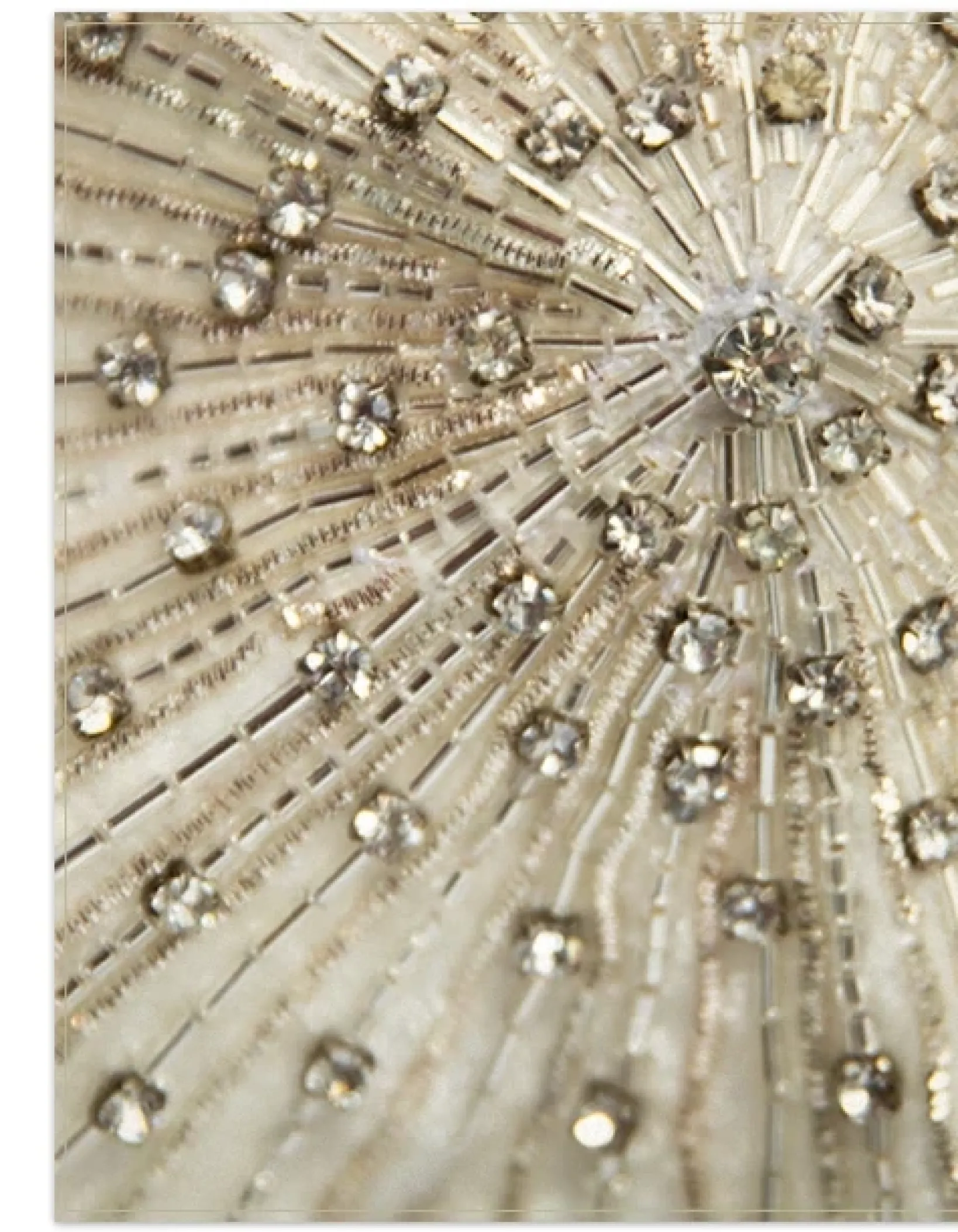 Hot Radiant Star Beaded Christmas Tree Topper Toppers