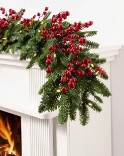 Hot Red Berry BH Fraser Fir® Foliage 30 - 42 Inch|5 - 7 Feet