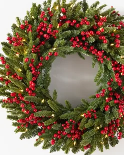 Hot Red Berry BH Fraser Fir® Foliage 30 - 42 Inch|5 - 7 Feet