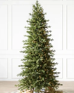 Clearance Red Spruce Trees 7 - 7.5 Feet|Pre-Lit