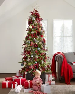 Clearance Red Spruce Trees 7 - 7.5 Feet|Pre-Lit