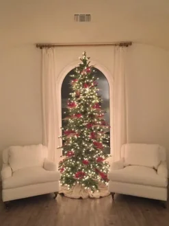 Clearance Red Spruce Trees 7 - 7.5 Feet|Pre-Lit