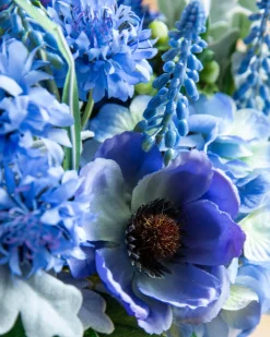 New Rhapsody In Blue Floral Flower Arrangements|Topiaries & Potted Flowers