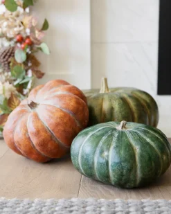 Online Rustic Heirloom Pumpkins Decorative Accents