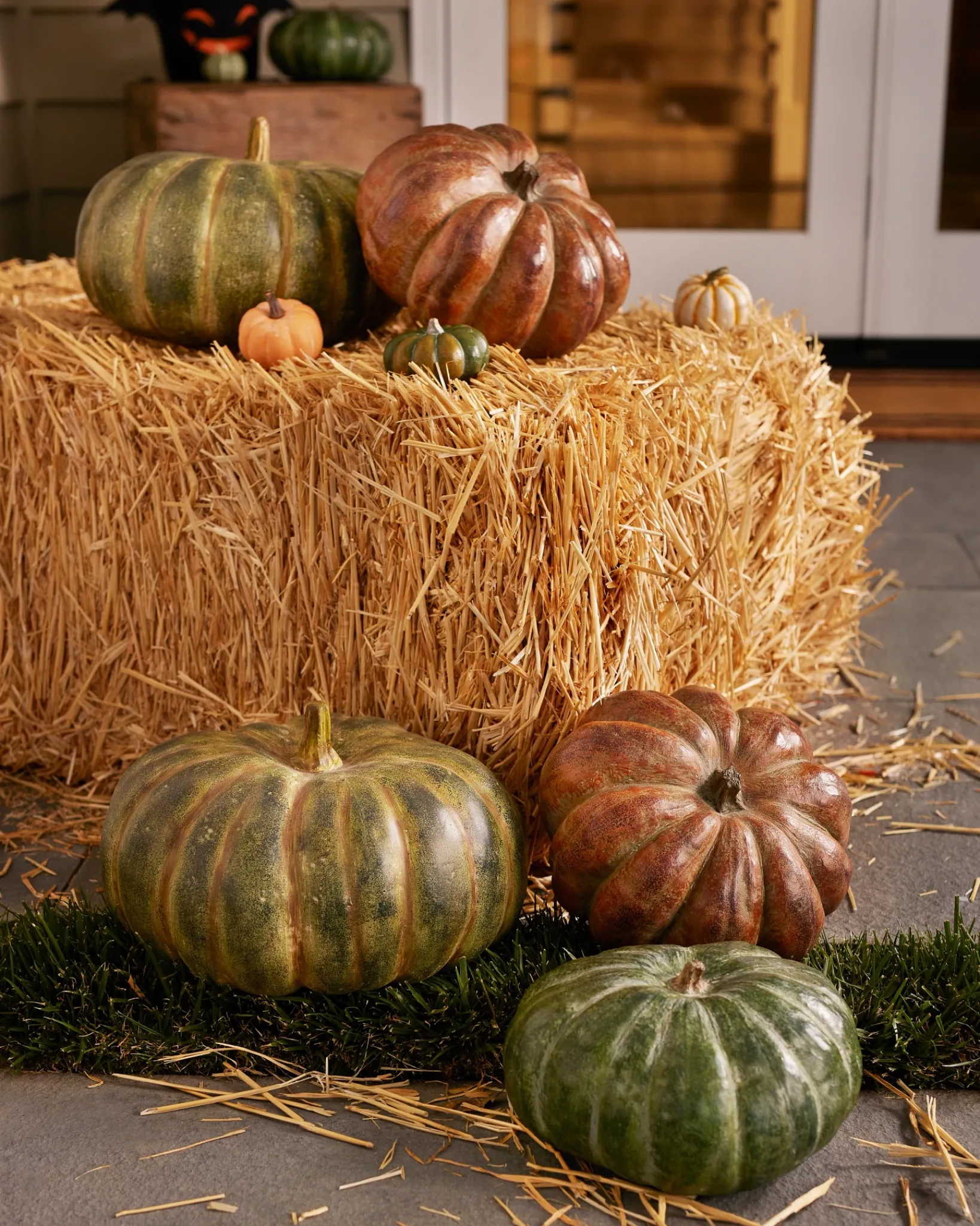 Online Rustic Heirloom Pumpkins Decorative Accents