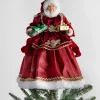 Outlet Santa And Mrs. Claus Christmas Tree Toppers Toppers