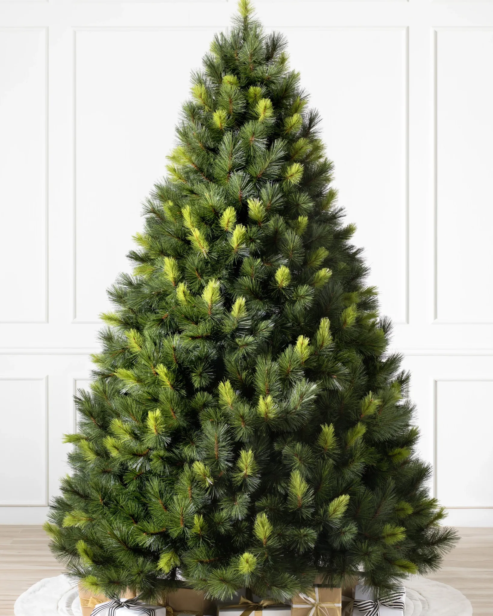 Online Scotch Pine Trees 7 - 7.5 Feet|Pre-Lit