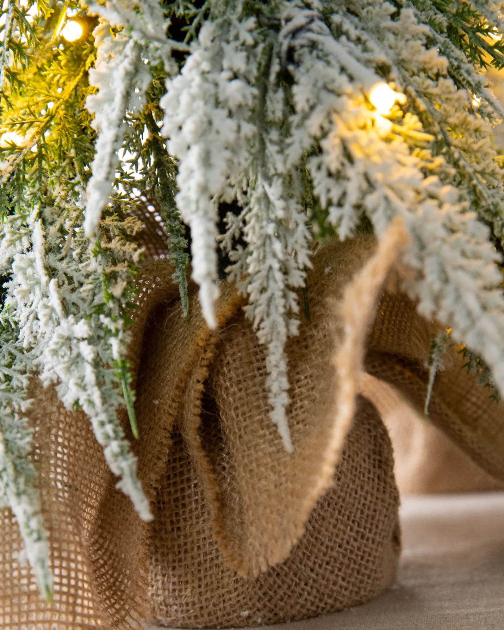 Clearance Snowfall Downswept Tabletop Trees Tabletop & Accent Trees