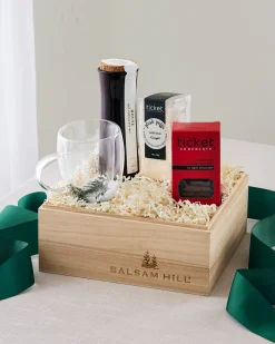 Sale Snowy Cocoa Gift Box Platters & Drinkware|Holiday Gourmet Gifts