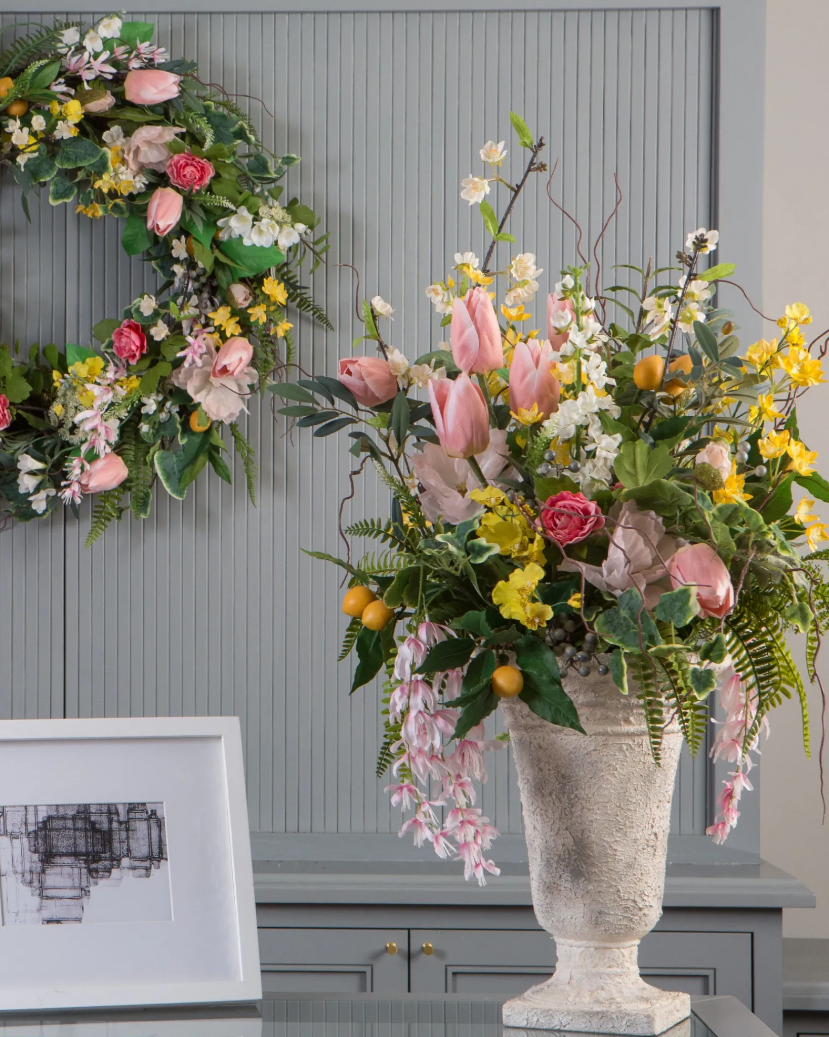 Best Spring In Bloom Foliage Wreaths|Garlands