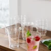 Stipple & Stripe Glassware Platters & Drinkware