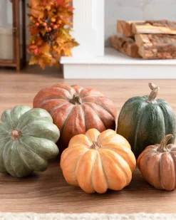 Outlet Tabletop Heirloom Pumpkins Decorative Accents