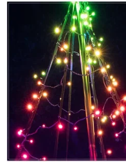 Hot Twinkly LED Cone Trees Yard Decorations