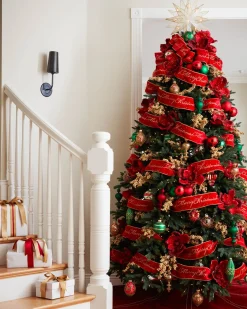 Velvet Merry Christmas Tree Ribbon Ribbons