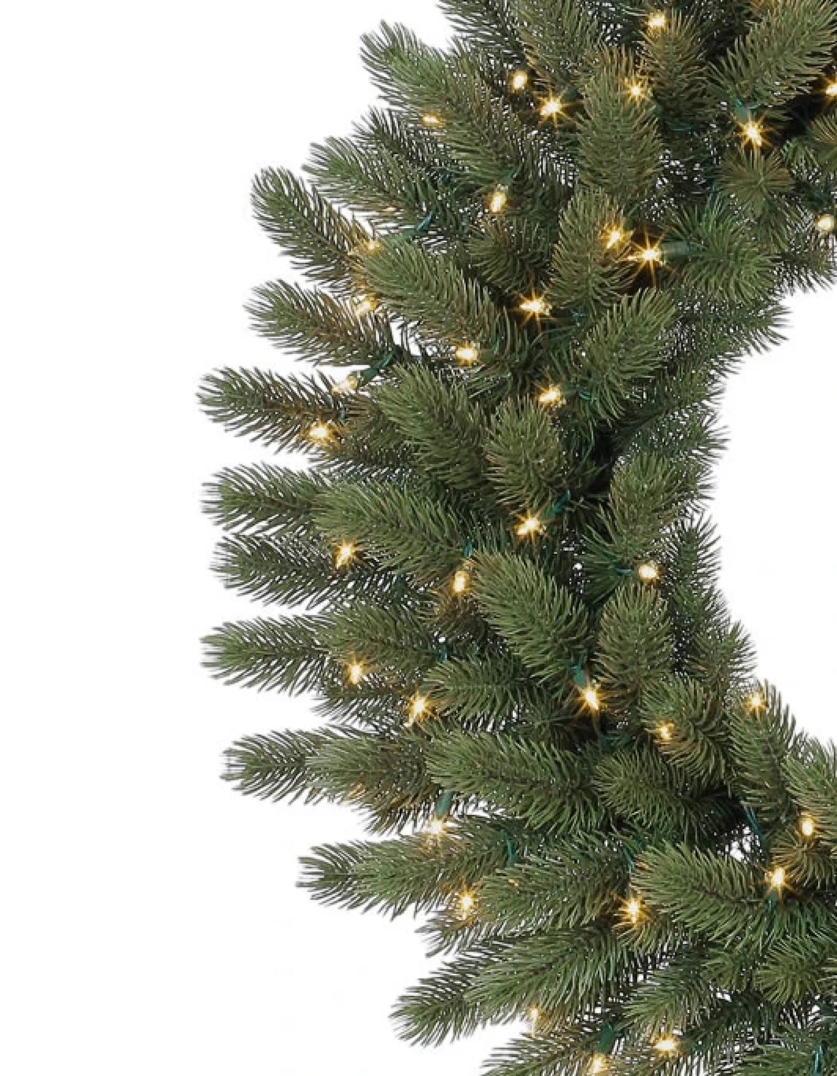 New Vermont White Spruce Foliage 26 - 28 Inch|Pre-Lit
