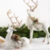 New Winter Frost Tabletop Deer Decorative Accents