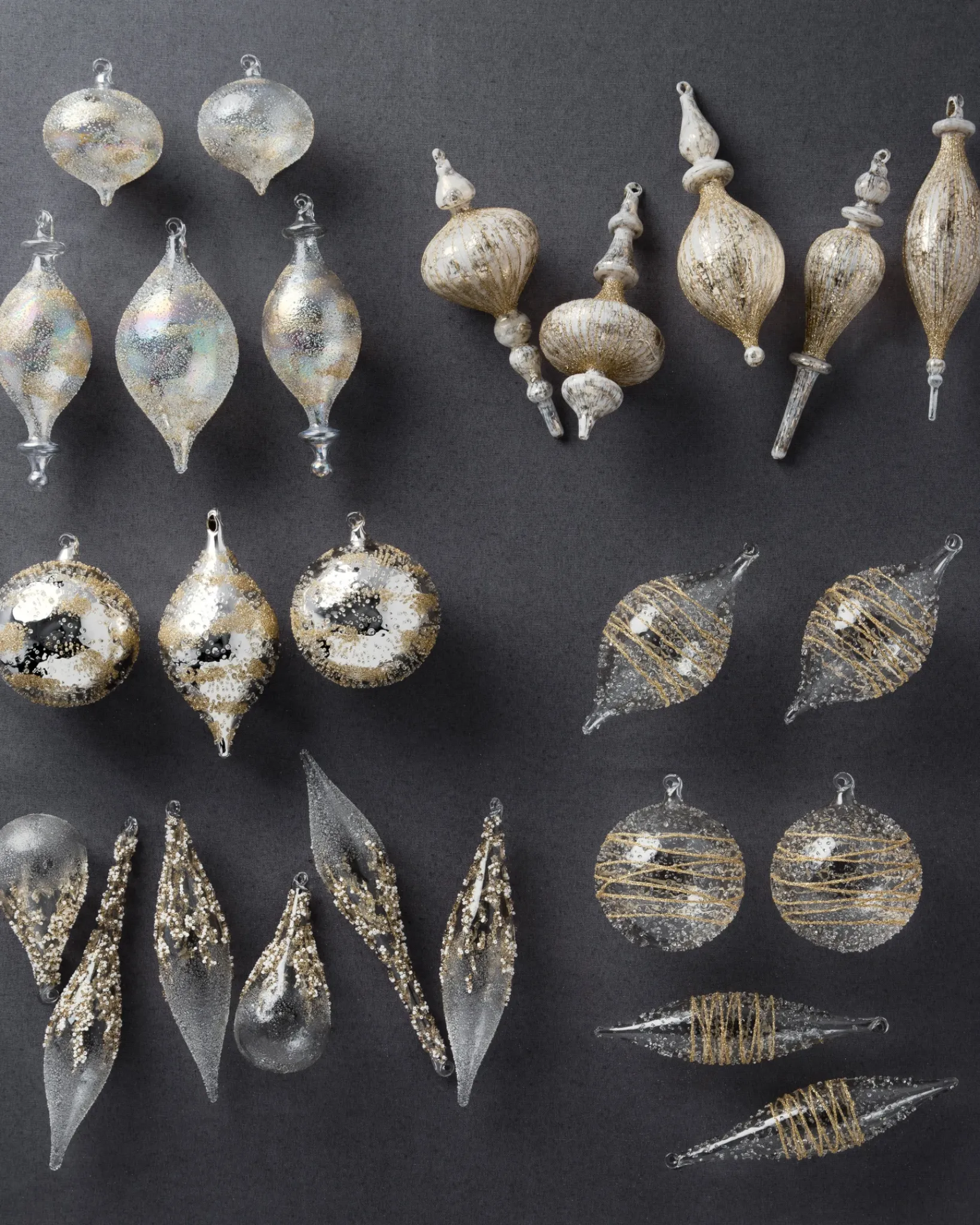 New Winter White Ornament Collection Ornaments