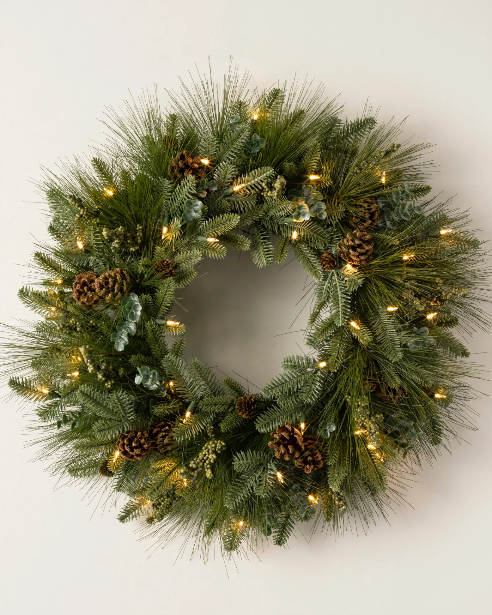 Sale Wintry Woodlands Foliage 26 - 28 Inch|Pre-Lit