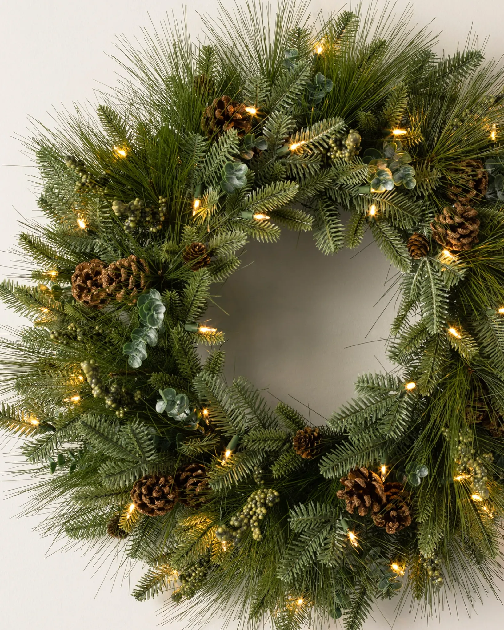 Sale Wintry Woodlands Foliage 26 - 28 Inch|Pre-Lit