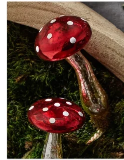 Online Woodland Glass Ornament Collection Ornaments